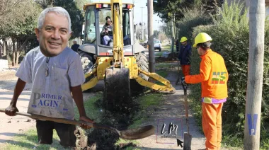 Comienzan las obras en El Peligro: calles, luminarias y mejoras en escuelas