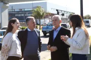 Alak puso en funcionamiento la onda verde en Camino Centenario