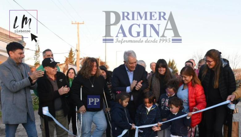 La Plata crece a pasos agigantados: Alak inauguró una obra en Correas