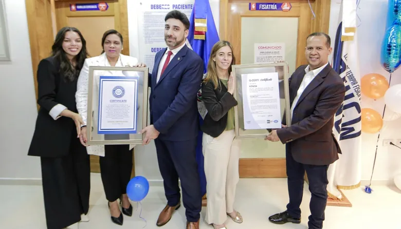 Renew hace historia: Es el primer centro de rehabilitación certificado en calidad ISO 9001 en República Dominicana