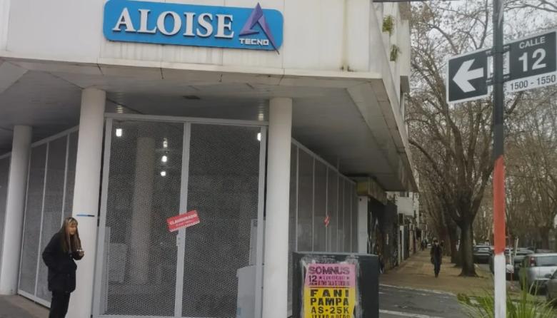Por una nota de Primera Página, clausuraron el otro depósito trucho de Aloise en La Plata
