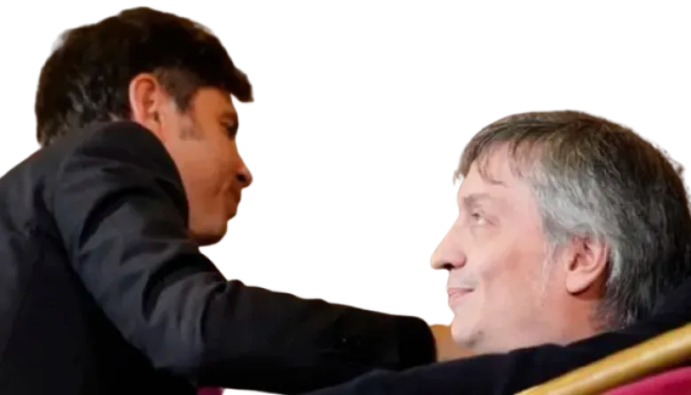 La otra grieta: chicana de Máximo a Kicillof y Alak en Quilmes, delante de Mayra y Taiana | VIDEO