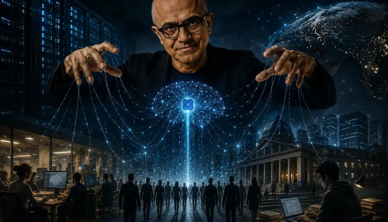 Inteligencia artificial: la advertencia de Satya Nadella que expone el nuevo negocio del poder tecnológico