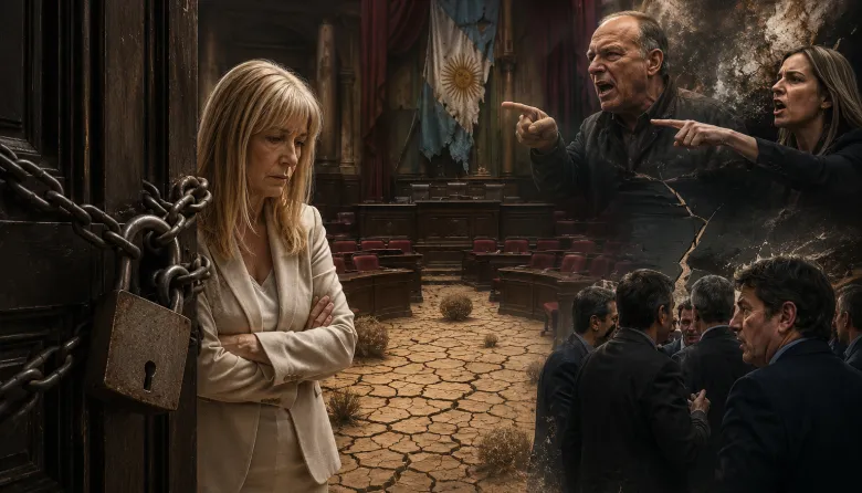 El Senado bonaerense, un desierto de siete meses: Magario cedió ante la rebelión de Berni y Galmarini