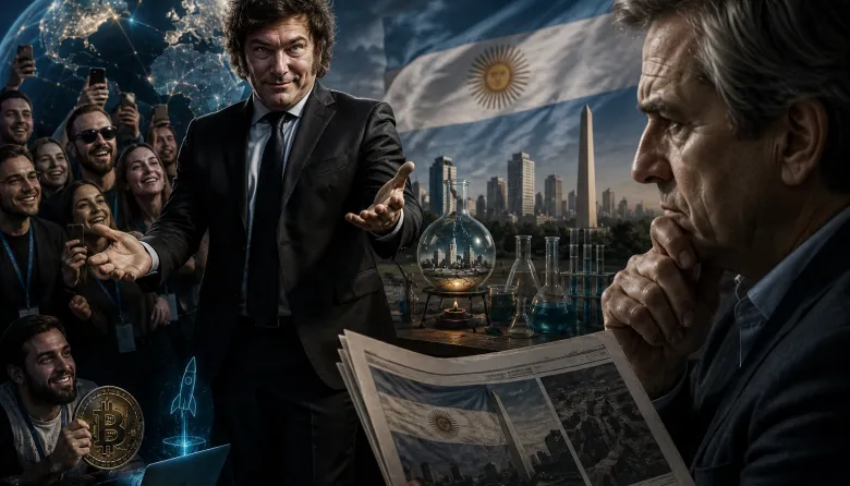 Javier Milei seduce a la derecha global, pero Le Figaro advierte que Argentina sigue siendo un experimento