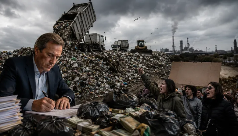 El negocio de la basura regional: Matzkin impone un decretazo y desata la guerra en Zárate