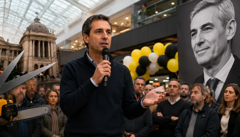 La rosca del shopping: Petrecca vende su modelo contra la motosierra