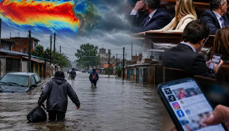 El Niño amenaza el conurbano bonaerense mientras la política mira para otro lado