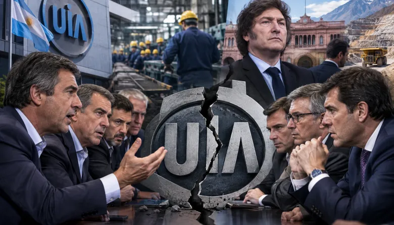 Fractura en la UIA tras la paliza económica de Milei