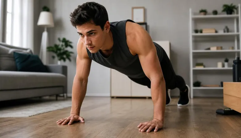 Cómo entrenar pectorales en casa sin pagar un solo gimnasio