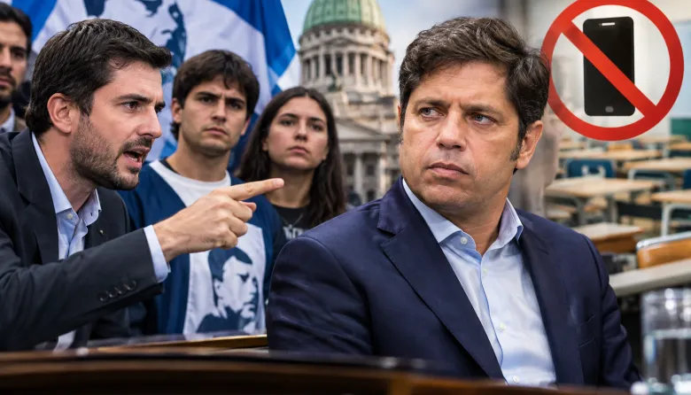 Guerra en el peronismo bonaerense: La Cámpora arrincona a Kicillof por la ley antipantallas