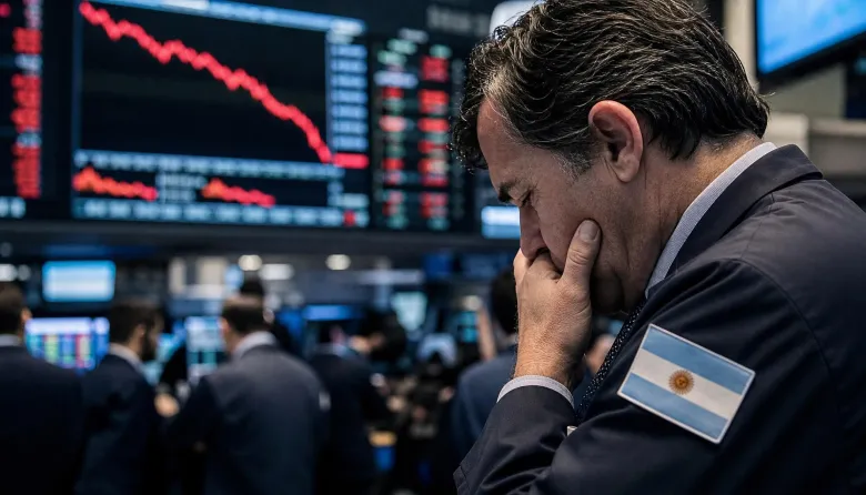 Desplome de bonos argentinos: el riesgo país saltó a 636 y golpea al mercado