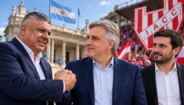 Chiqui Tapia arma su bloque en Córdoba con el presidente de Instituto
