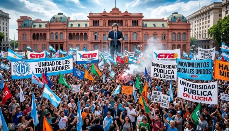 Octubre caliente para Milei: la CGT, las universidades y el DNU jaquean a la Rosada