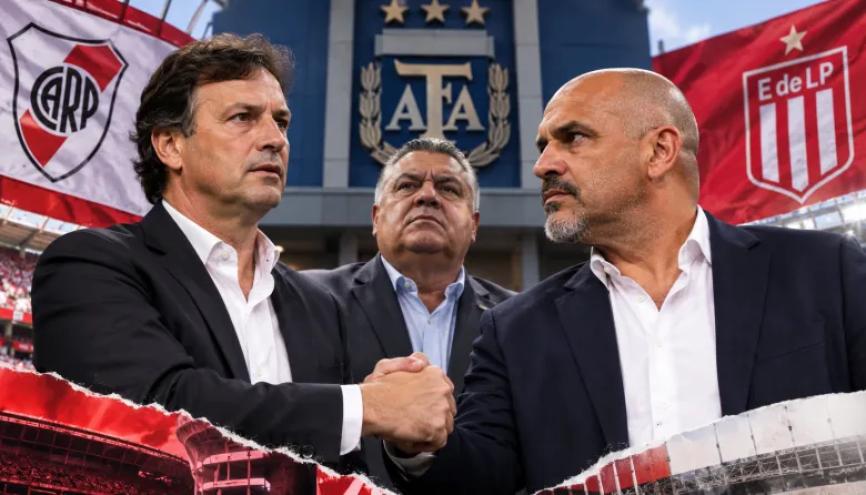 Di Carlo y Verón desafían el poder de Tapia con un frente opositor en AFA