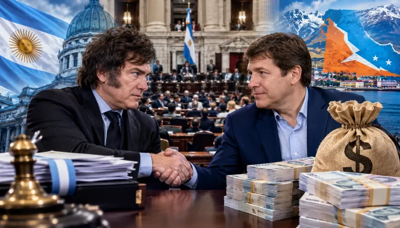 Faltazo y caja: Melella salvó el DNU de Milei por 45 mil millones de pesos