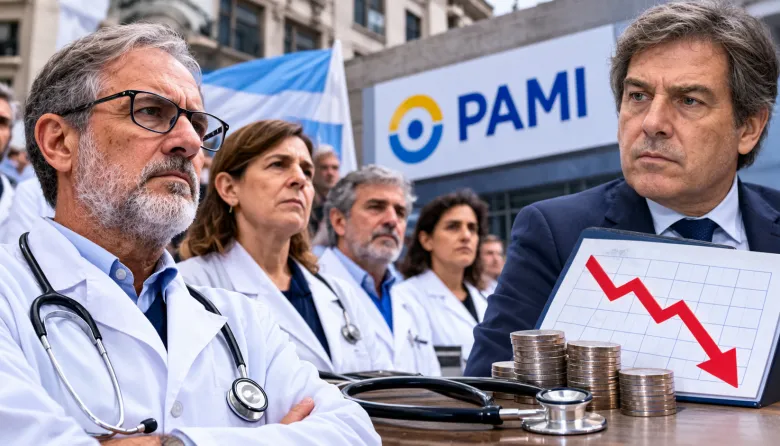 Médicos van contra Lugones por la quiebra del PAMI bonaerense