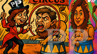Cristina Kirchner vuelve al circo: la "one" quiere domar a Kicillof y a Karina Milei