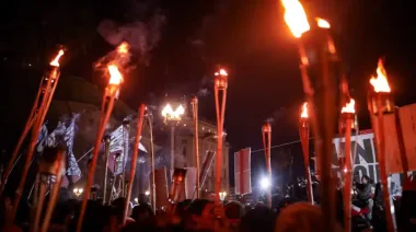 Trabajadores de la construcción vuelven a las calles bajo el lema "Paz, Trabajo y Dignidad"