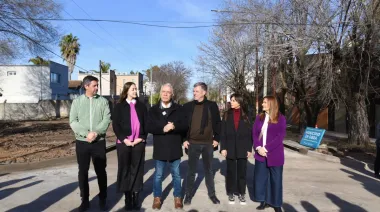 Alak inauguró una obra hidráulica en Ringuelet para mitigar anegamientos crónicos