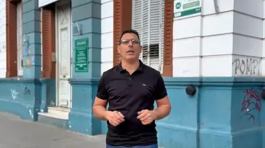 Montiel, el candidato que se muestra como una voz fuerte para Merlo