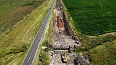 Avanza la obra para convertir en autovía un tramo clave de la Ruta 11