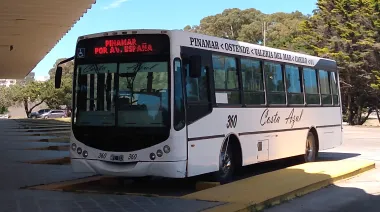 Pinamar tiene el boleto de colectivo más caro del país