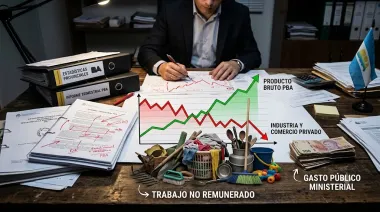 Kicillof maquilla la recesión provincial con el trabajo no remunerado