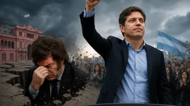 El derrumbe de las expectativas hunde a Milei y Kicillof se consolida como el jefe de la oposición