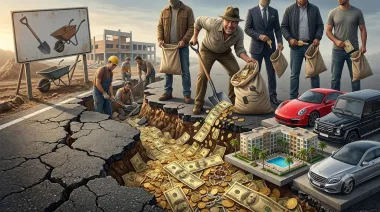 El festín del asfalto: Máscolo procesado por desviar millones de la obra pública