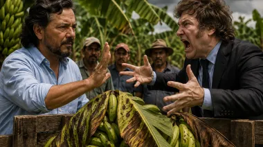 Guerra de la banana: Sáenz le plantó bandera a Milei por una desregulación peligrosa