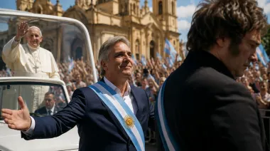 El altar de la rosca: Llaryora usa la visita del Papa para primerear a Milei en 2027