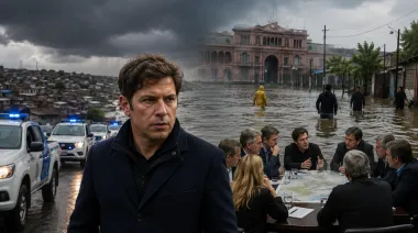 El agua al cuello: Kicillof blinda el conurbano y embiste a la Rosada