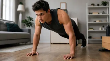 Cómo entrenar pectorales en casa sin pagar un solo gimnasio