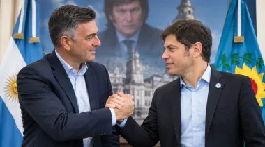Daniel Passerini y Axel Kicillof sellan en La Plata una alianza que desafía a Javier Milei