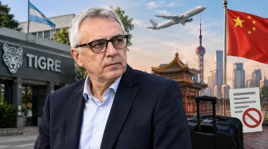 Julio Zamora en China: denuncian que viajó a espaldas de Tigre y sin licencia
