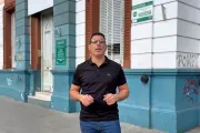 Montiel, el candidato que se muestra como una voz fuerte para Merlo