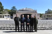 Alak y Bauer recorrieron el Teatro del Lago y anunciaron la inminente adjudicación de la obra