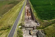 Avanza la obra para convertir en autovía un tramo clave de la Ruta 11