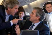 Furia en el avión oficial: Caputo y Bausili a los gritos por Alberto Ades