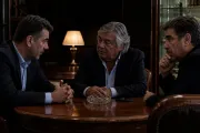 Gaudio sumó a Barrionuevo en las sombras para presidir Independiente