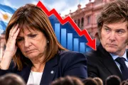 Fuerte caída de Bullrich en las encuestas tras desafiar el poder de Milei