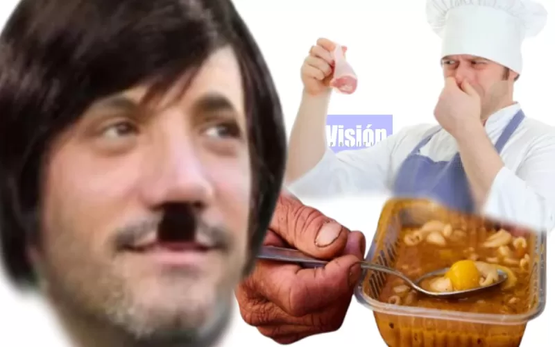 VIDEO | Otra animalada del funcionario Micky Vainilla: pollo podrido para gente en situaci&oacute;n de calle
