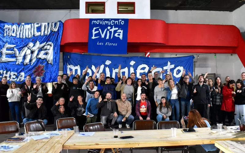 Movimiento Evita se activa en la Quinta Sección Electoral