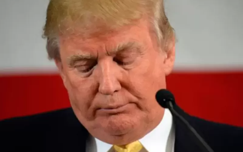 La caída en la aprobación de Donald Trump