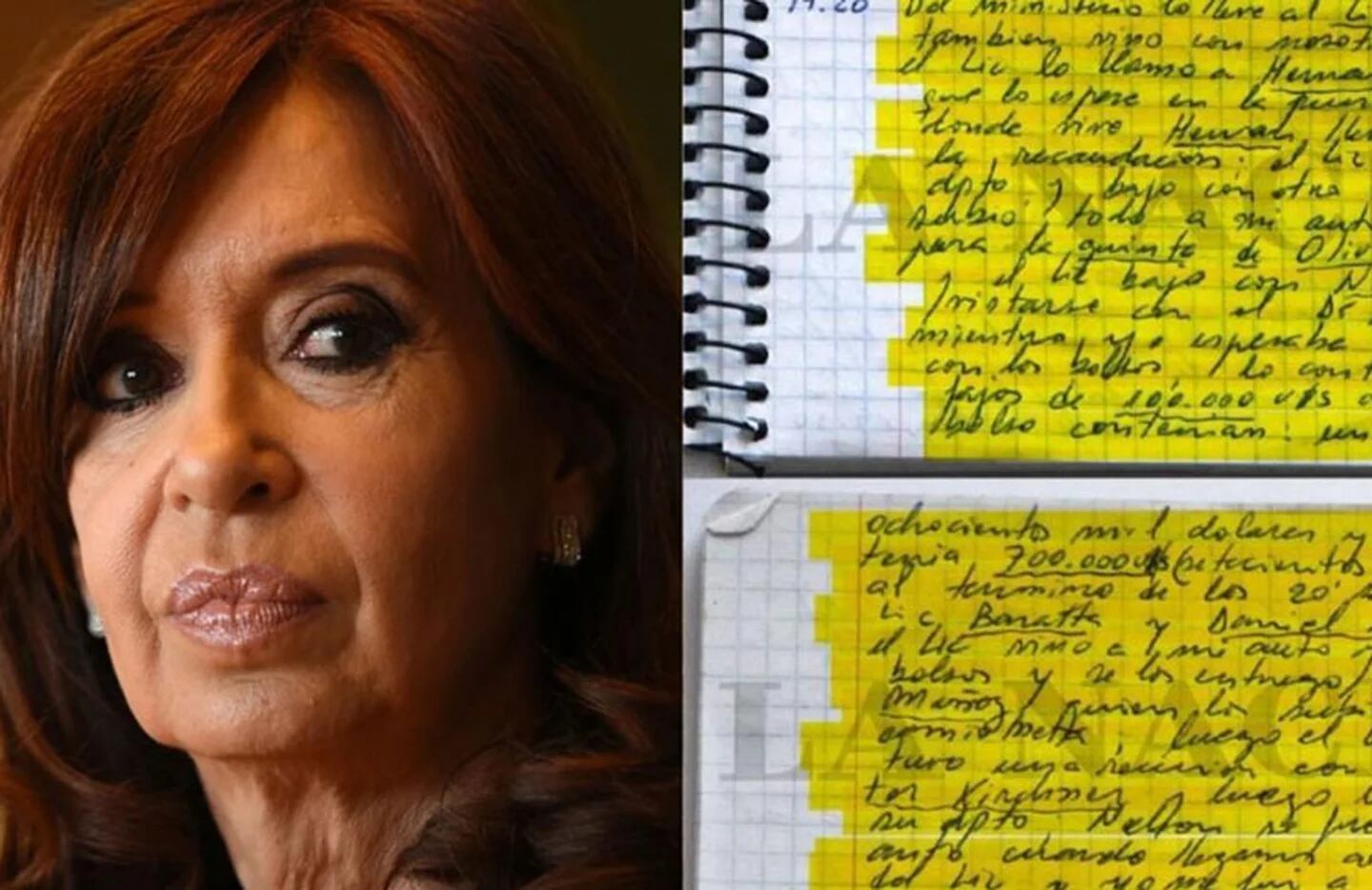 Cristina Kirchner causa cuadernos